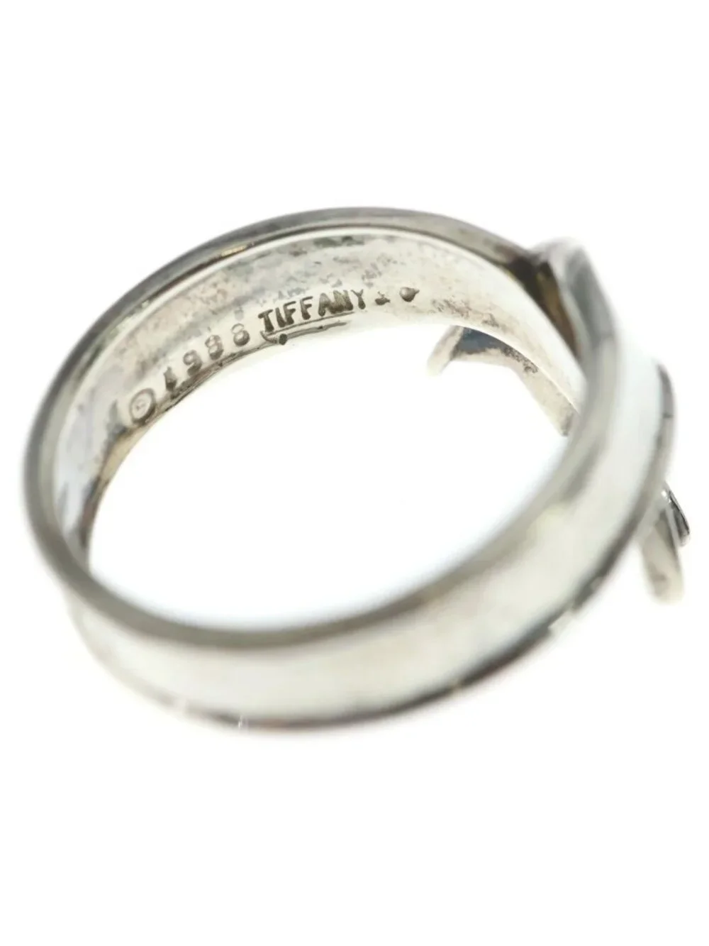 Tiffany & Co Ribbon Ring 925 Sterling Silver